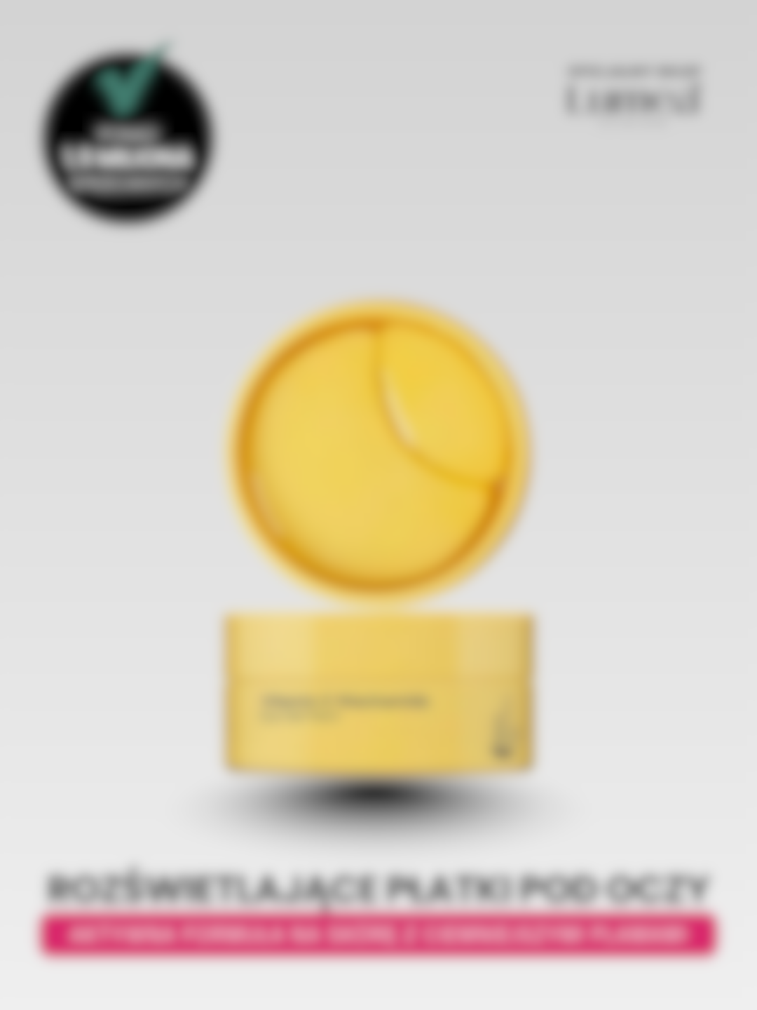 Rozświetlające plastry pod oczy